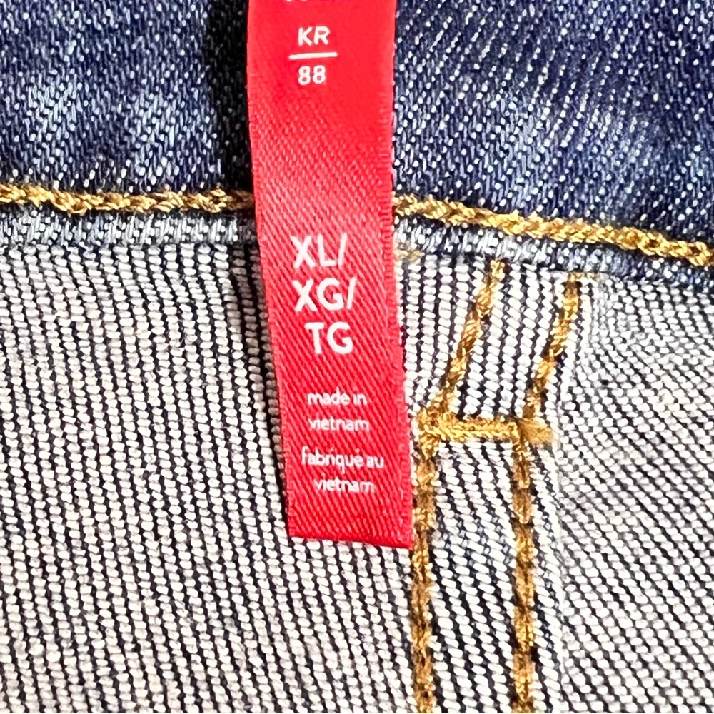 Spanx Patch Pocket Flare Jeans Size XL New - Picture 13 of 13